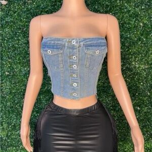Denim Top